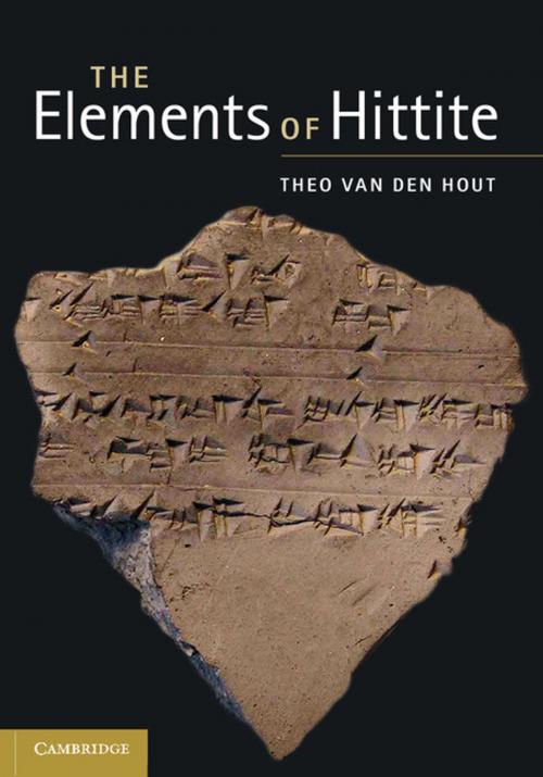 Cover of the book The Elements of Hittite by Theo van den Hout, Cambridge University Press