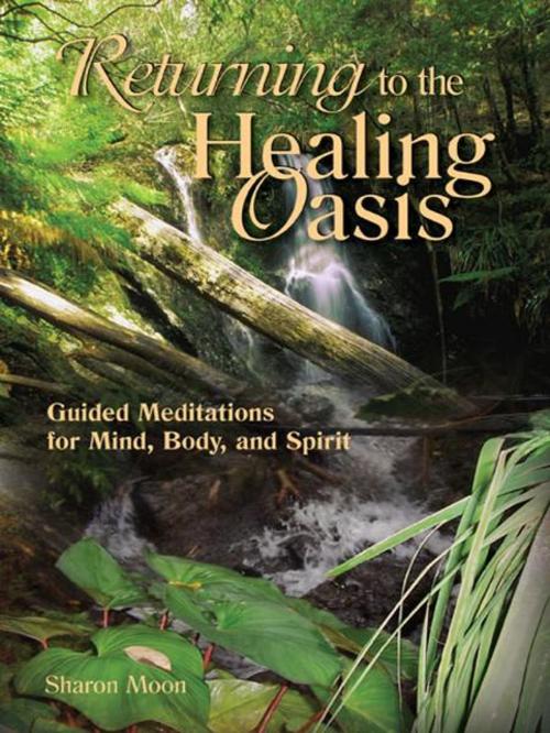 Cover of the book Returning to the Healing Oasis by Sharon Moon, United Church Publishing House, The United Church of Canada