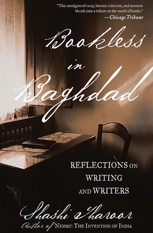 Cover of the book Bookless in Baghdad by Shashi Tharoor, Skyhorse Publishing