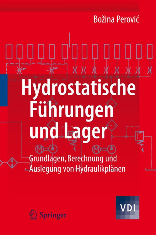 Cover of the book Hydrostatische Führungen und Lager by Bozina Perovic, Springer Berlin Heidelberg