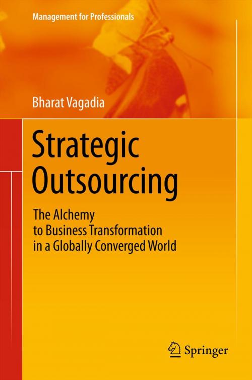 Cover of the book Strategic Outsourcing by Bharat Vagadia, Springer Berlin Heidelberg
