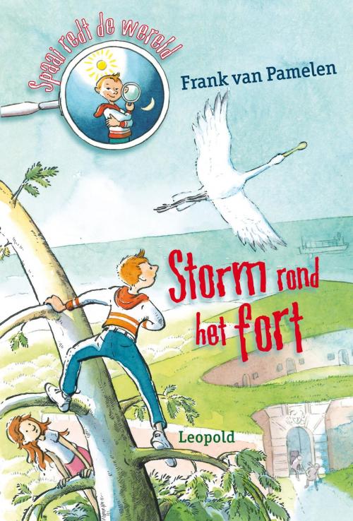 Cover of the book Storm rond het fort by Frank van Pamelen, WPG Kindermedia