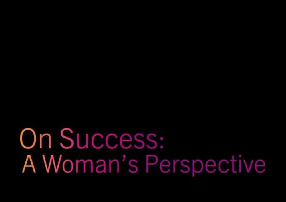 Big bigCover of On Success: A Woman's Perspective