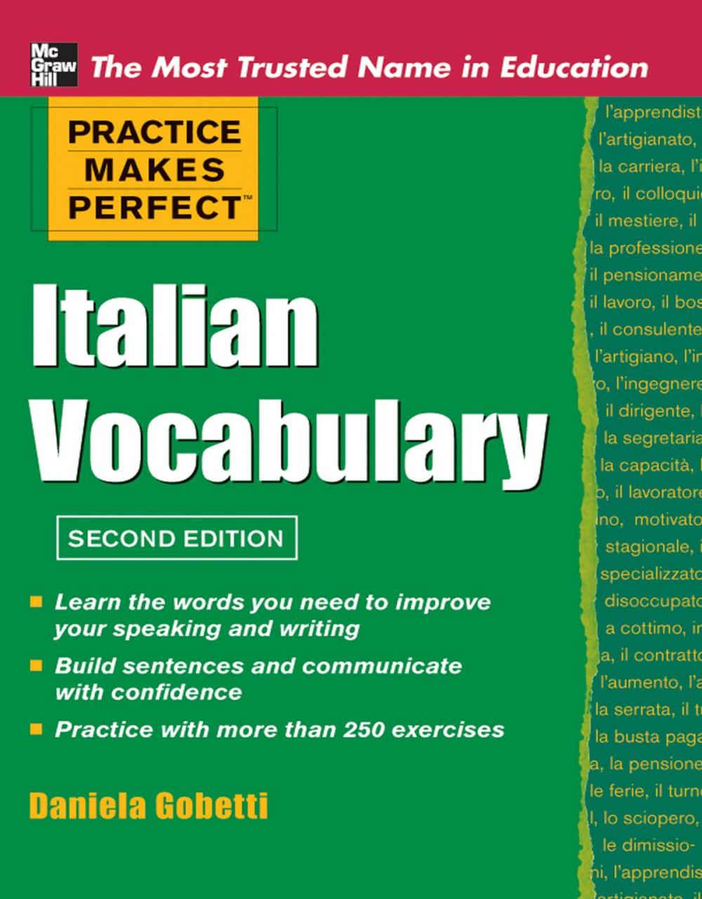 Big bigCover of Practice Makes Perfect Italian Vocabulary