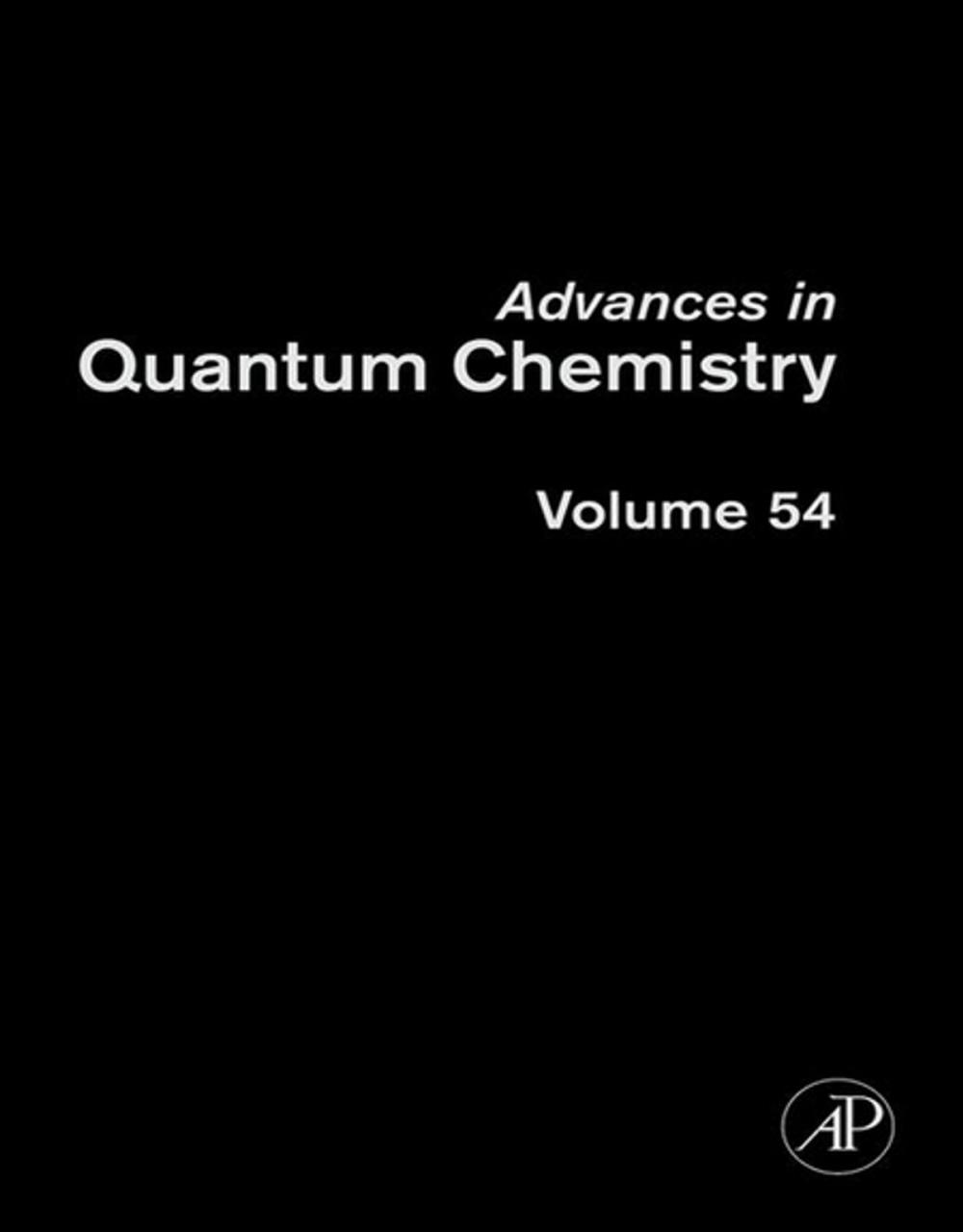 Big bigCover of Advances in Quantum Chemistry