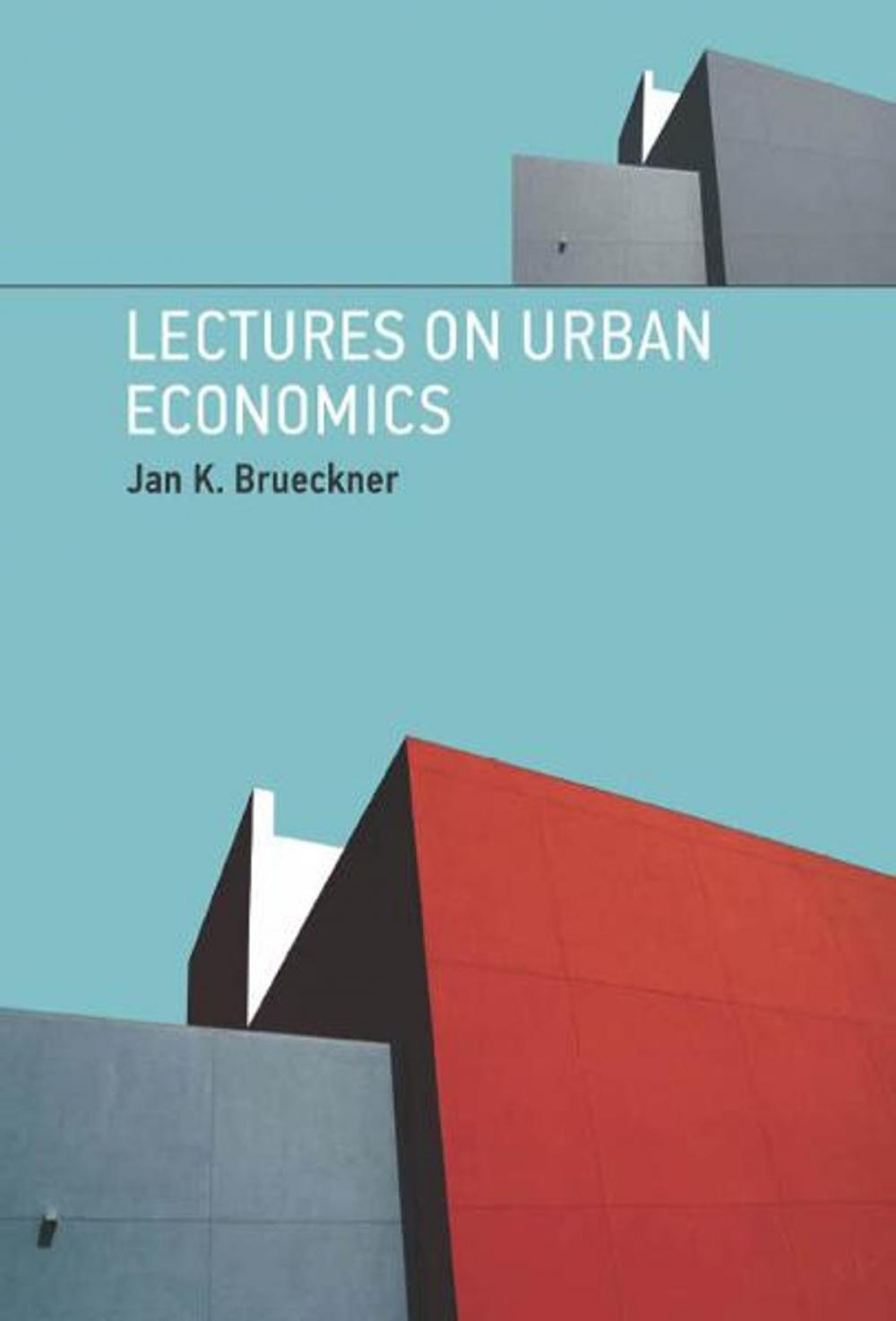 Big bigCover of Lectures on Urban Economics