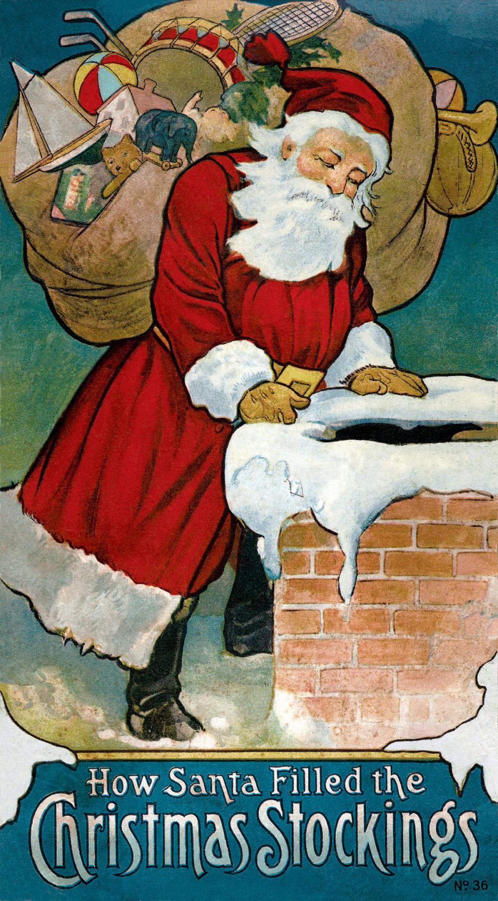 Big bigCover of How Santa Filled the Christmas Stockings