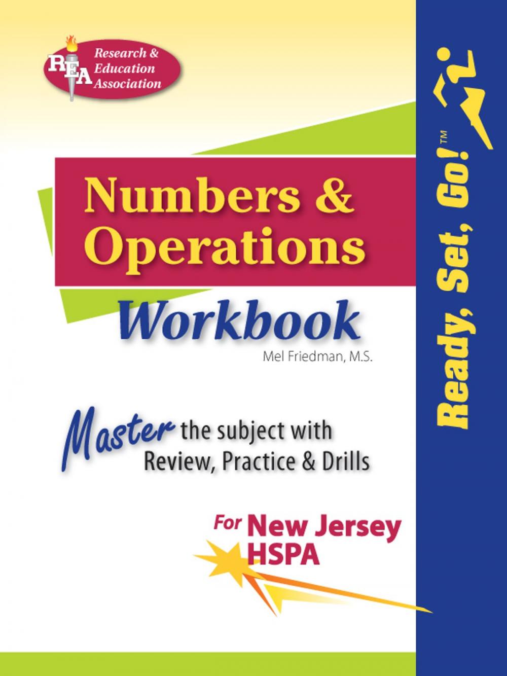 Big bigCover of New Jersey HSPA Numbers and Operations Workbook