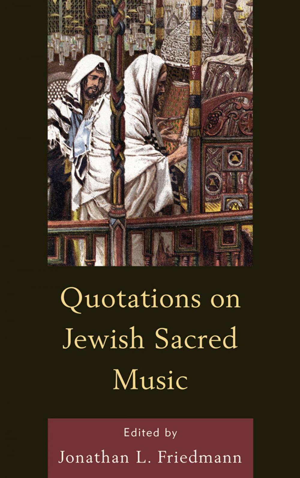 Big bigCover of Quotations on Jewish Sacred Music