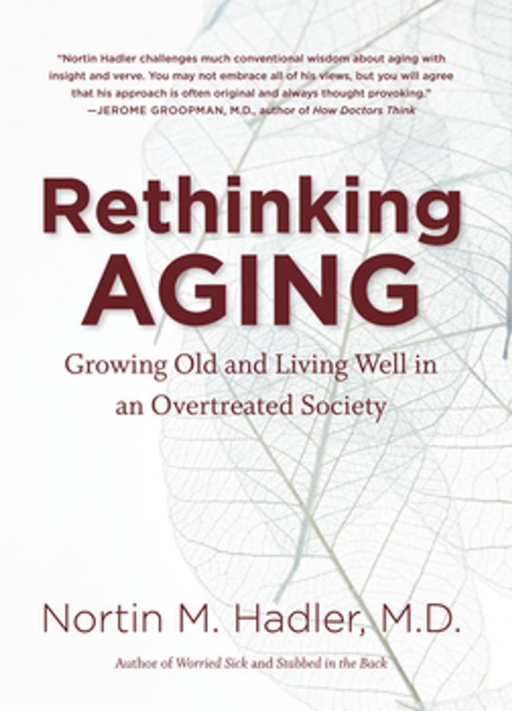 Big bigCover of Rethinking Aging