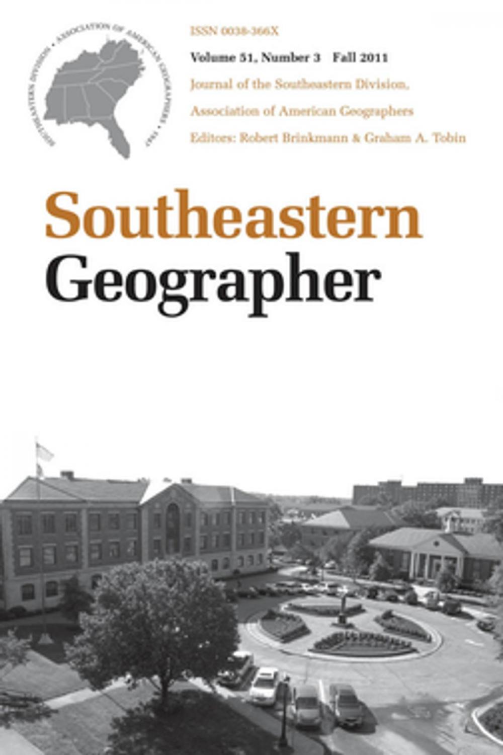 Big bigCover of Southeastern Geographer