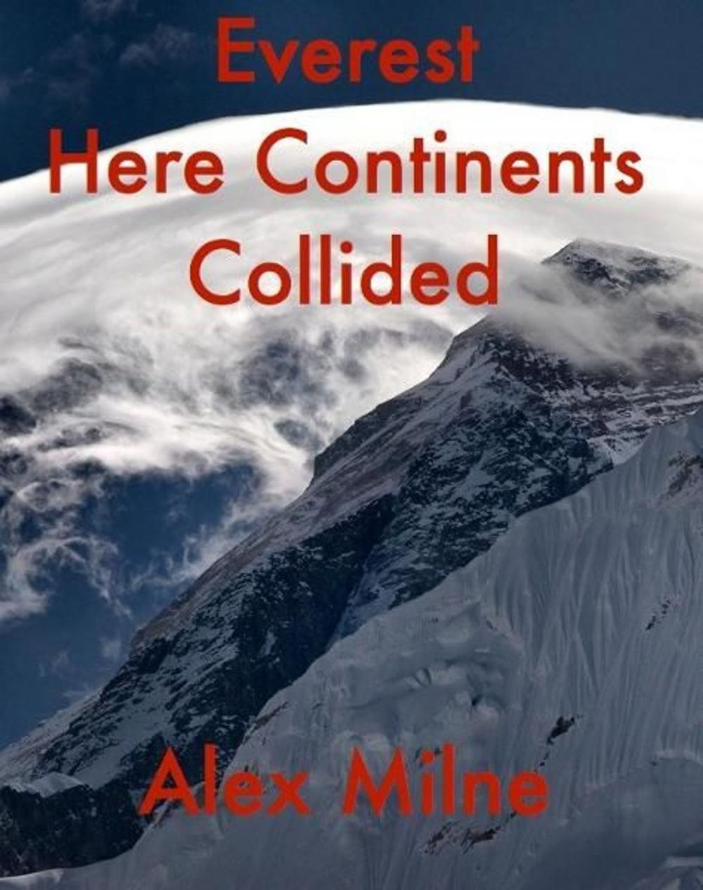 Big bigCover of Everest Here Continents Collided