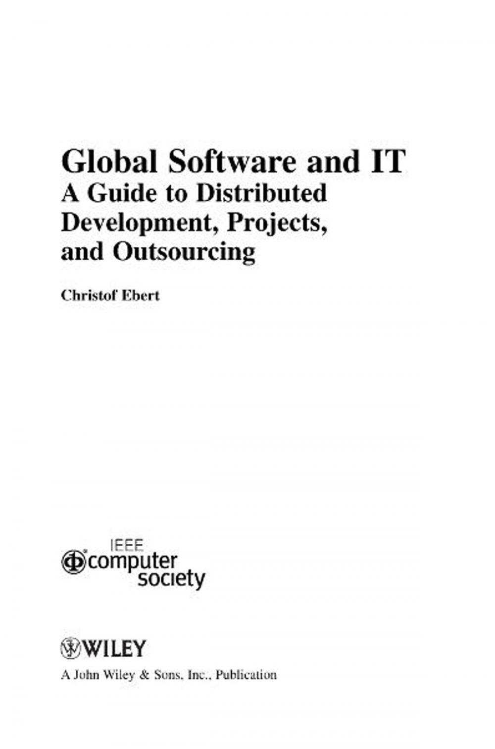 Big bigCover of Global Software and IT