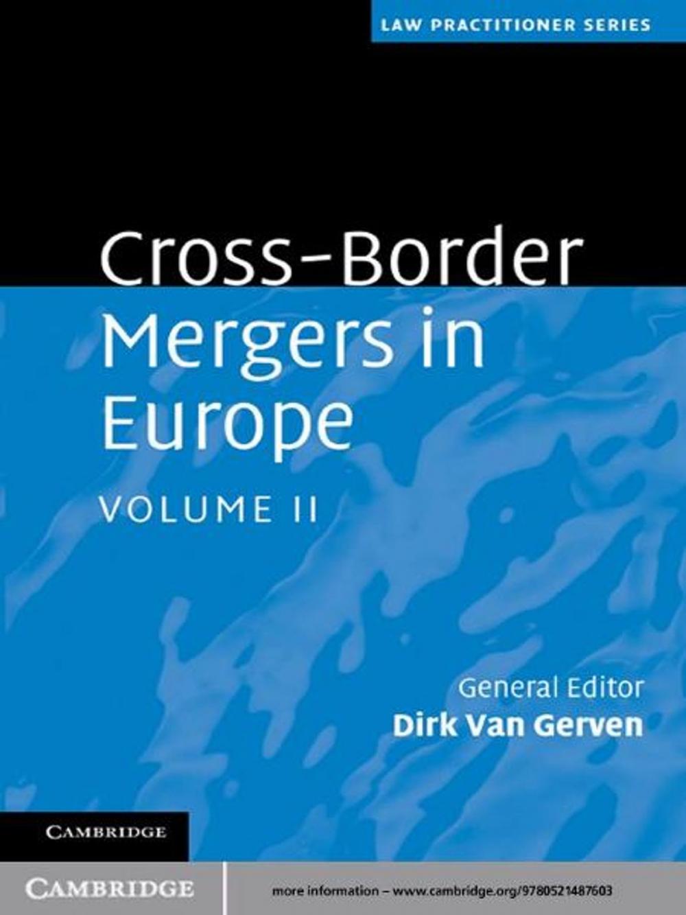 Big bigCover of Cross-Border Mergers in Europe: Volume 2
