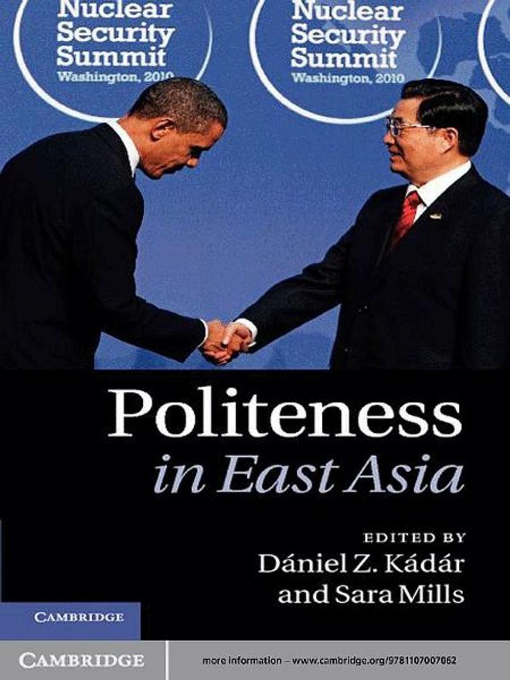Big bigCover of Politeness in East Asia