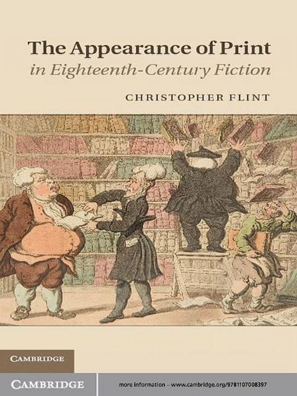 Big bigCover of The Appearance of Print in Eighteenth-Century Fiction