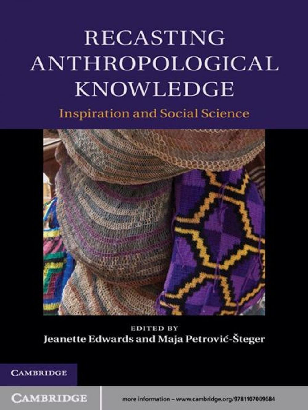 Big bigCover of Recasting Anthropological Knowledge