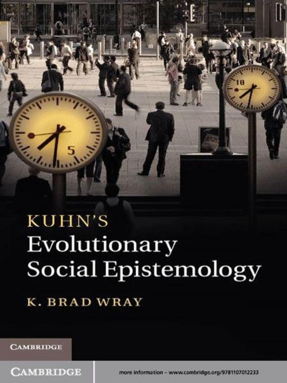 Big bigCover of Kuhn's Evolutionary Social Epistemology