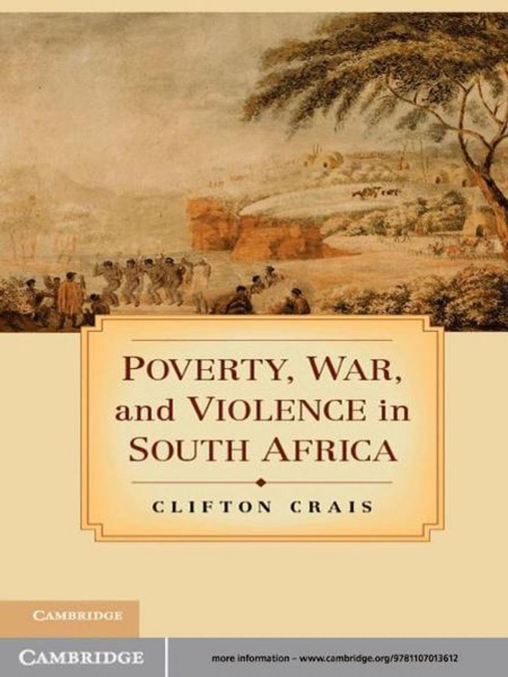 Big bigCover of Poverty, War, and Violence in South Africa