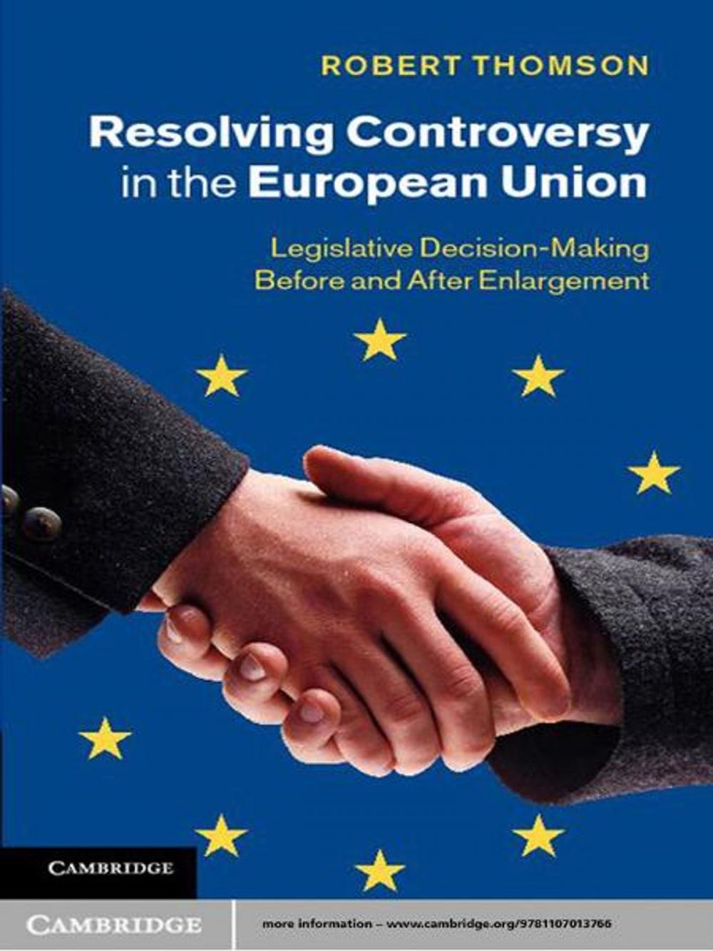 Big bigCover of Resolving Controversy in the European Union