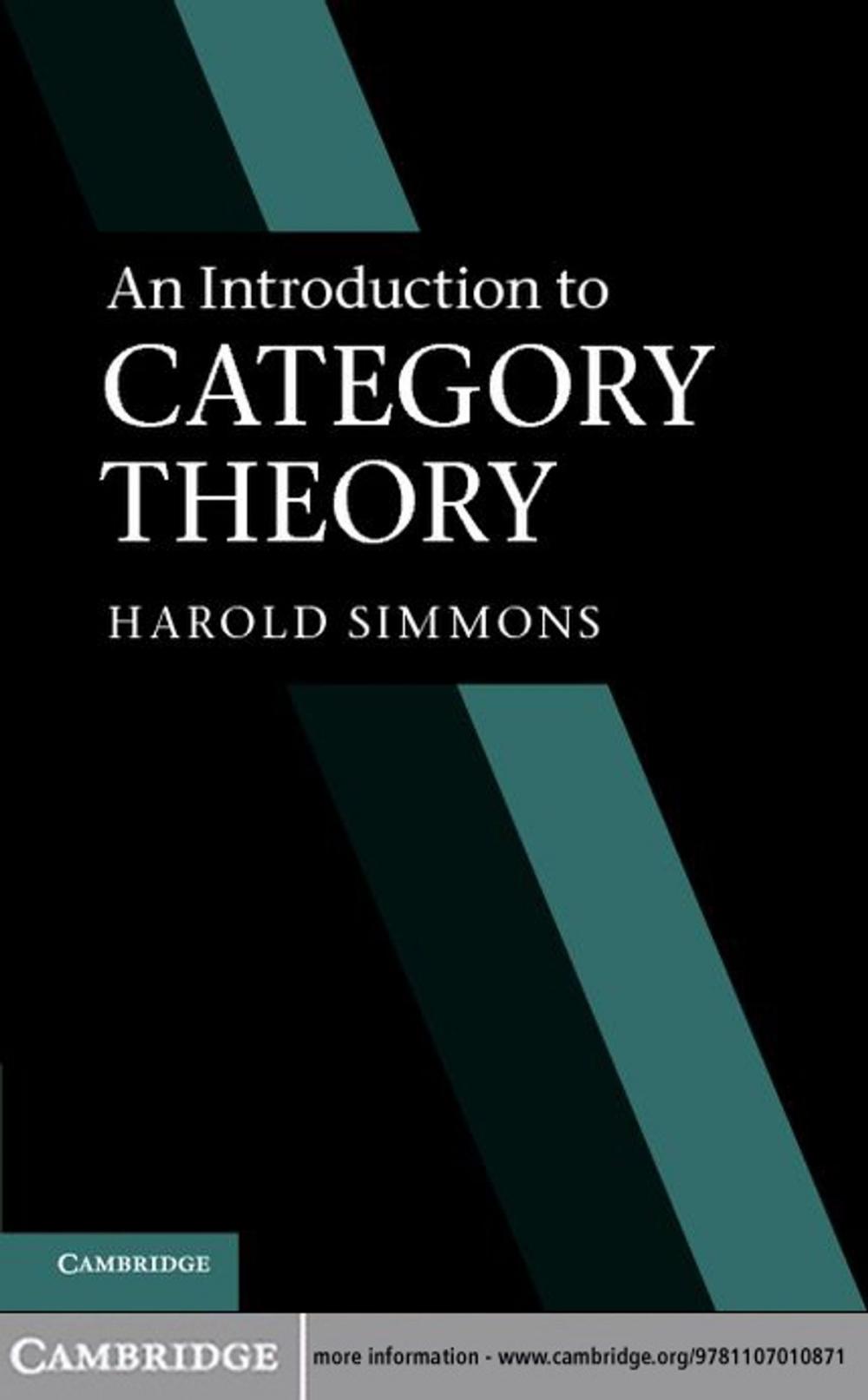 Big bigCover of An Introduction to Category Theory