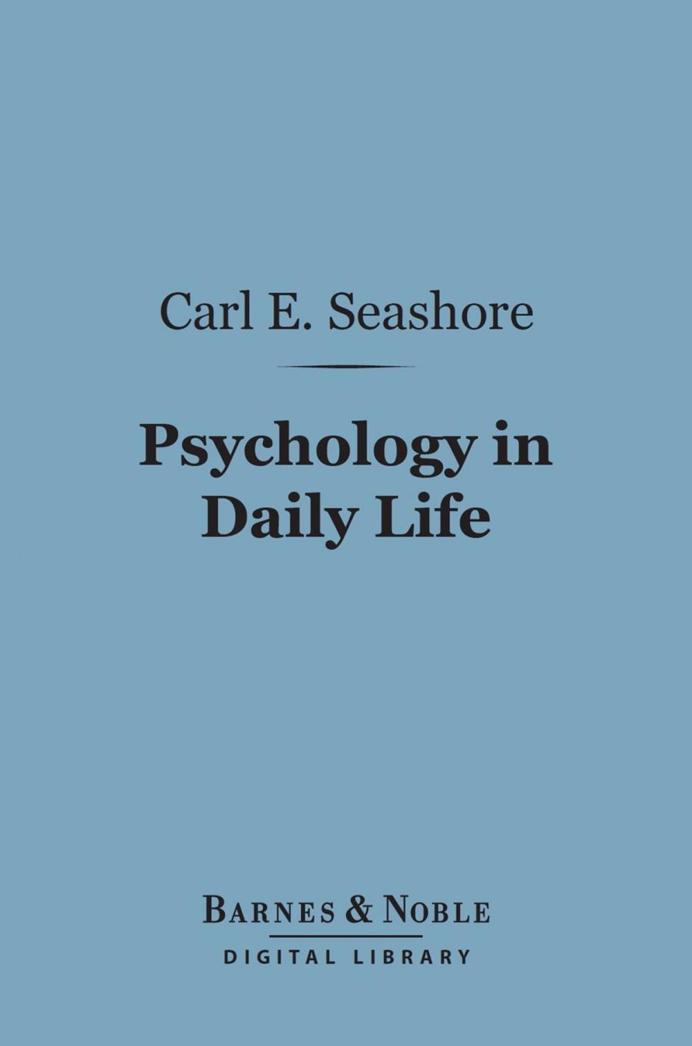 Big bigCover of Psychology in Daily Life (Barnes & Noble Digital Library)