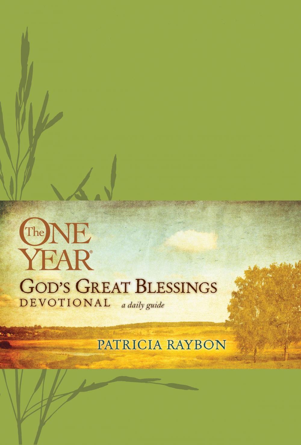 Big bigCover of The One Year God's Great Blessings Devotional