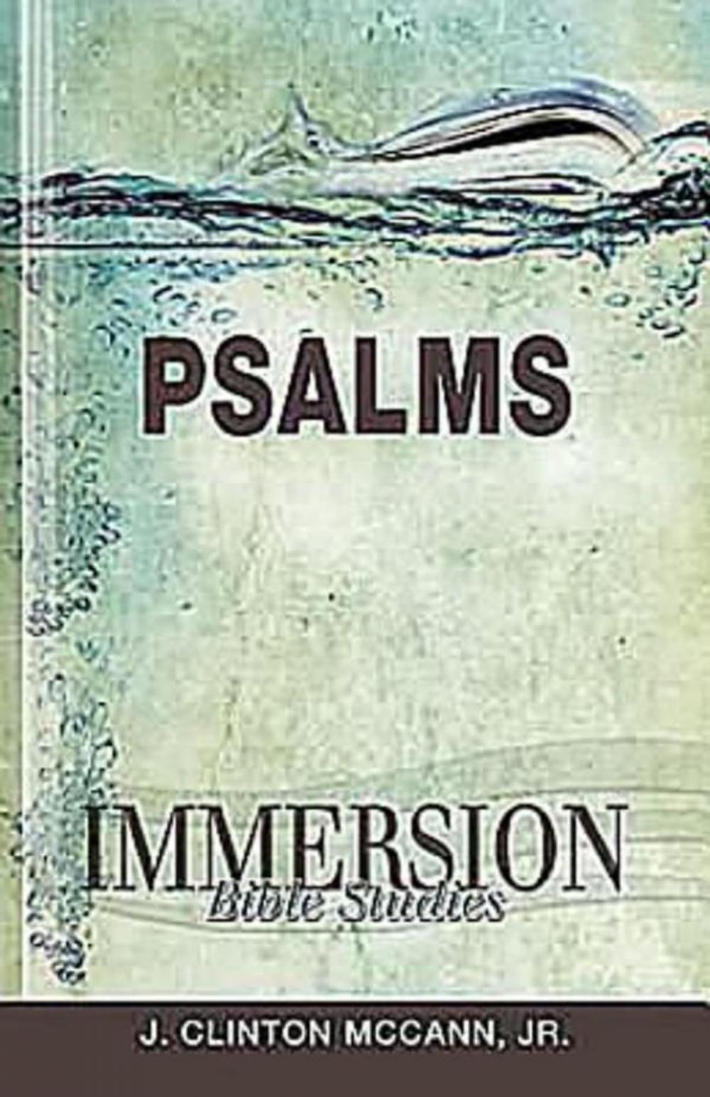 Big bigCover of Immersion Bible Studies: Psalms