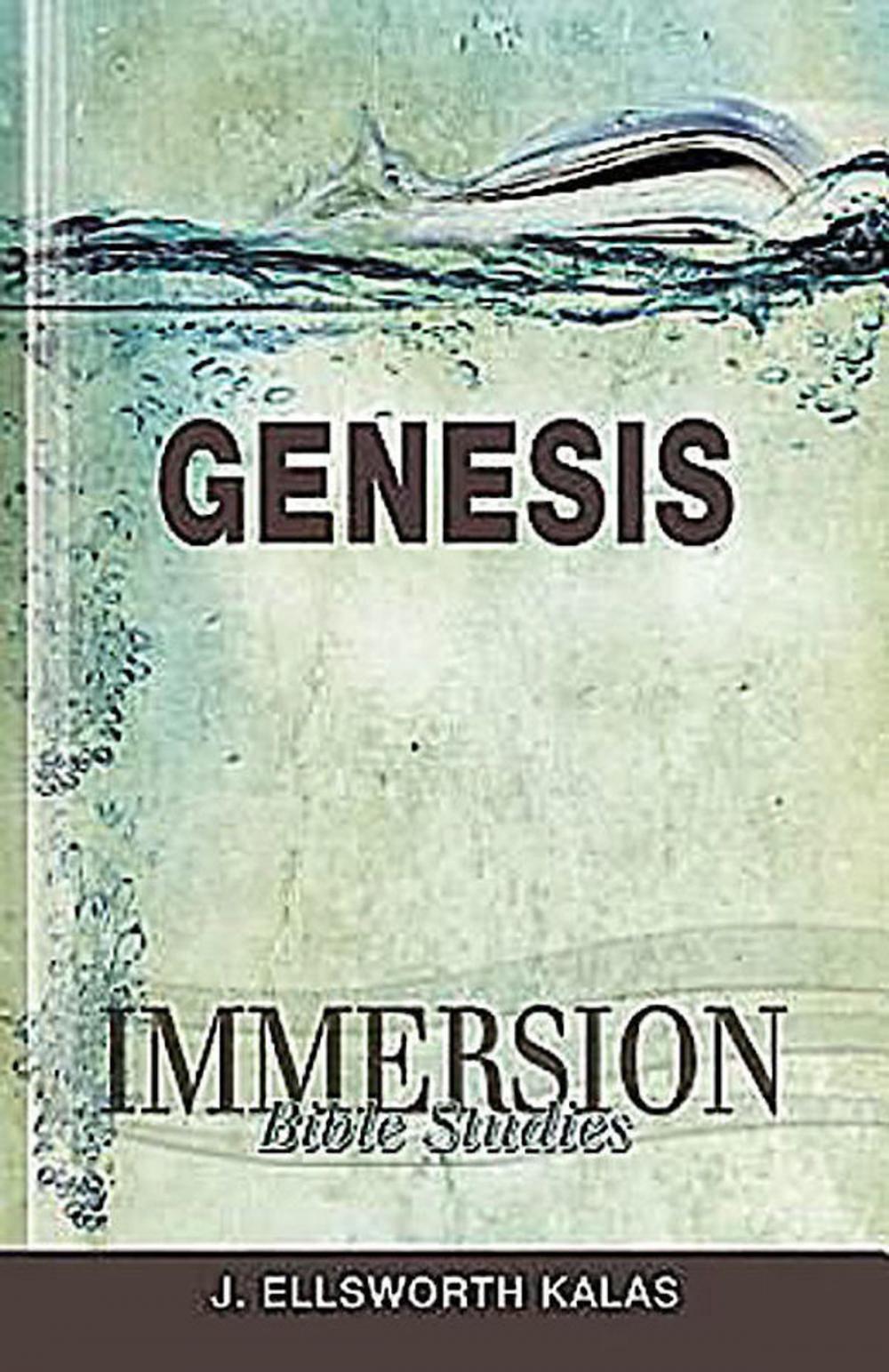 Big bigCover of Immersion Bible Studies: Genesis