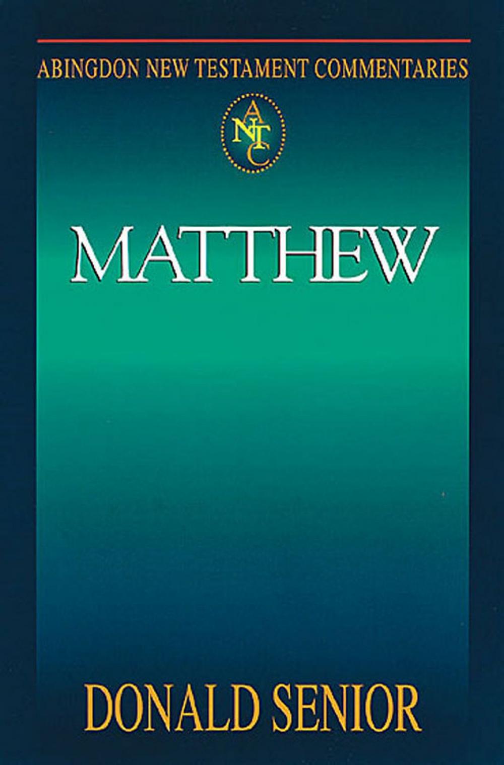 Big bigCover of Abingdon New Testament Commentaries: Matthew