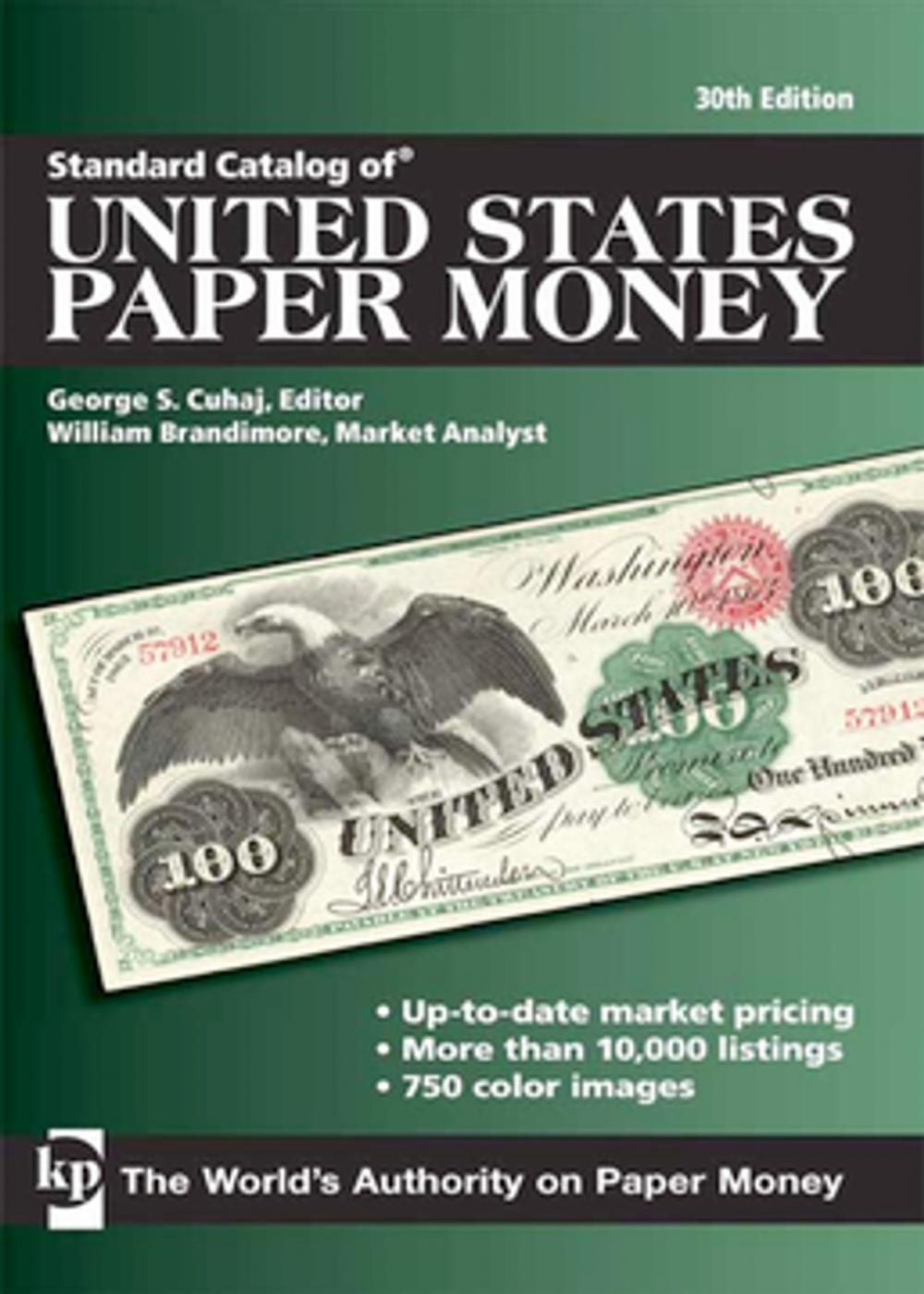 Big bigCover of Standard Catalog of United States Paper Money