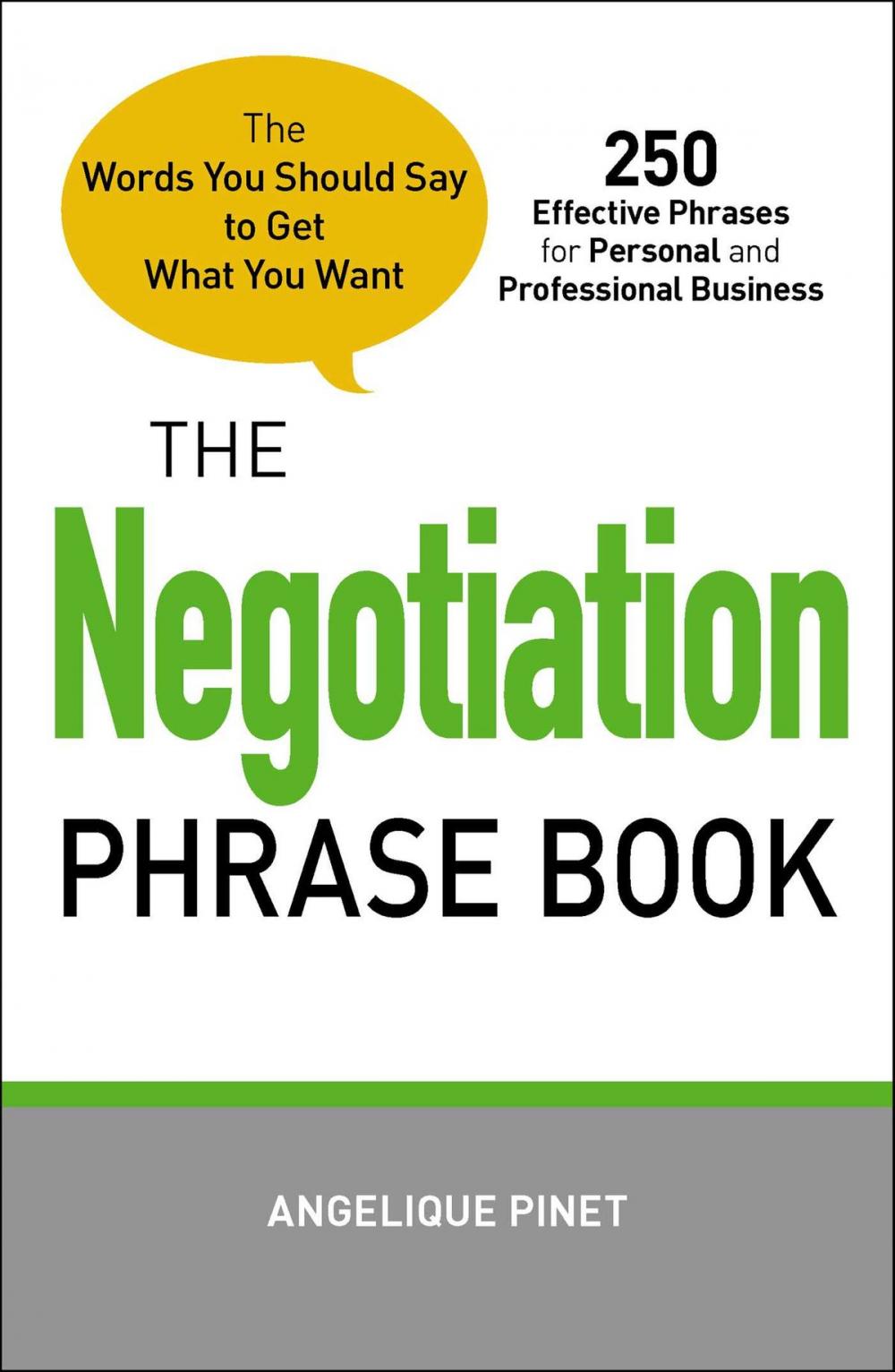 Big bigCover of The Negotiation Phrase Book