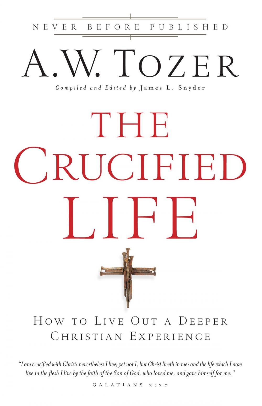 Big bigCover of The Crucified Life