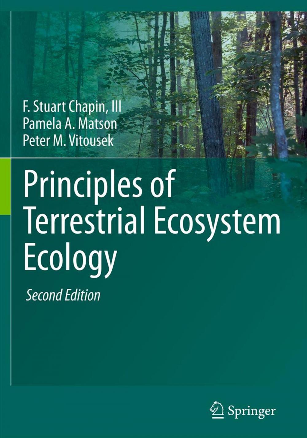 Big bigCover of Principles of Terrestrial Ecosystem Ecology