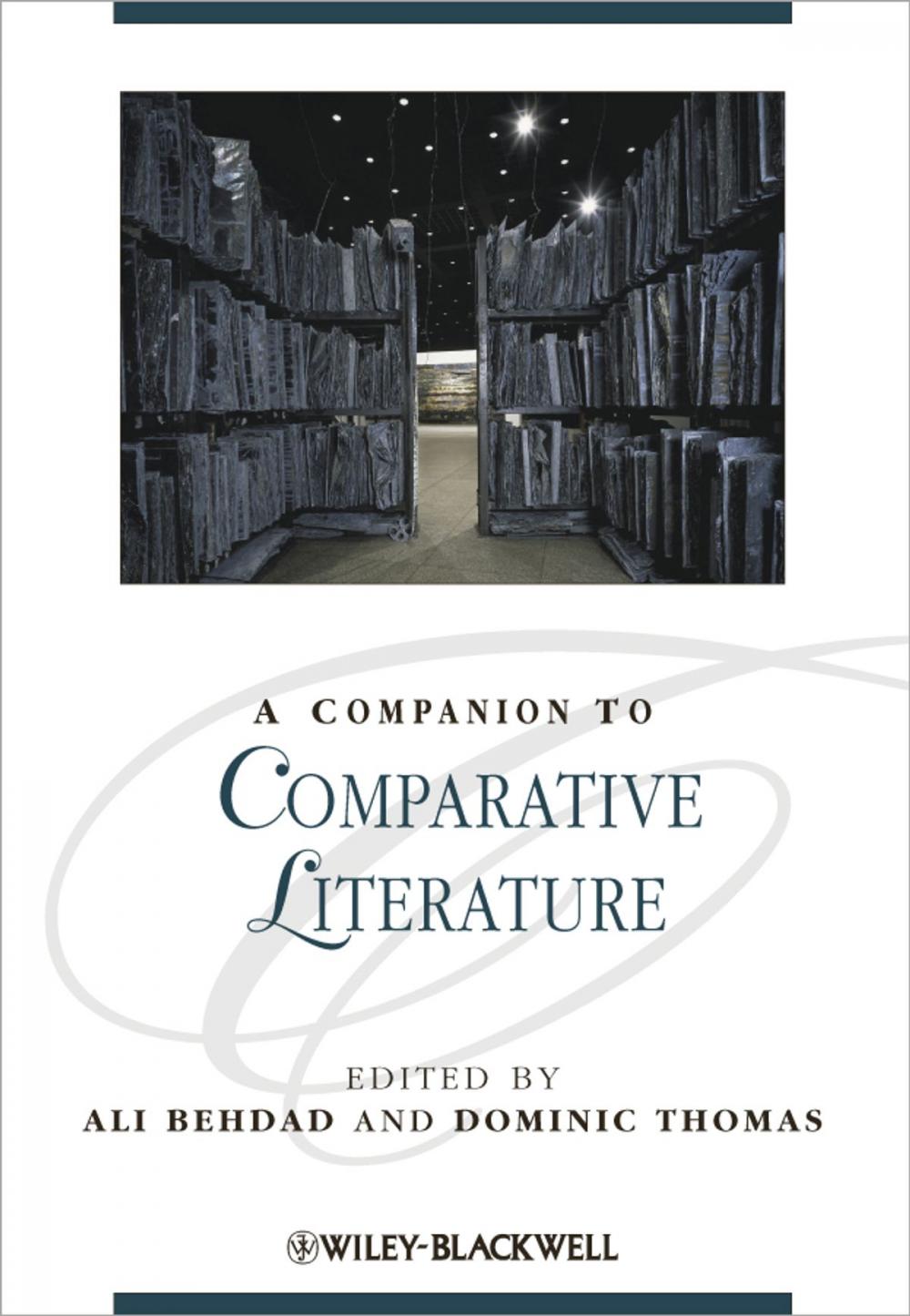 Big bigCover of A Companion to Comparative Literature