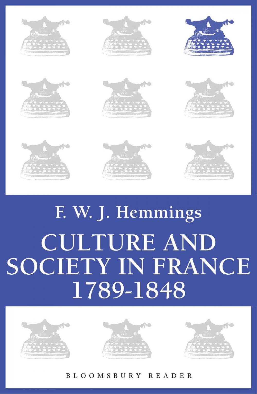 Big bigCover of Culture and Society in France 1789-1848