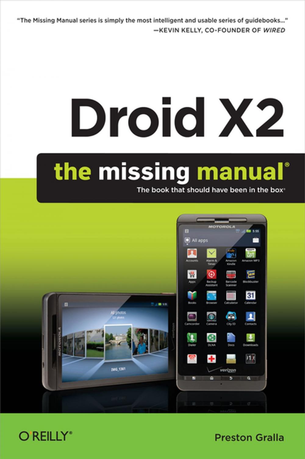 Big bigCover of Droid X2: The Missing Manual