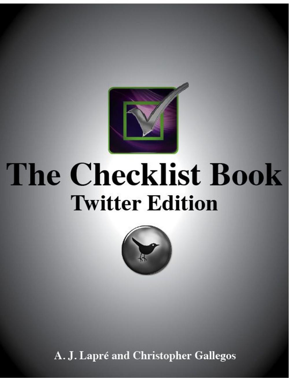 Big bigCover of The Checklist Book: Twitter Edition