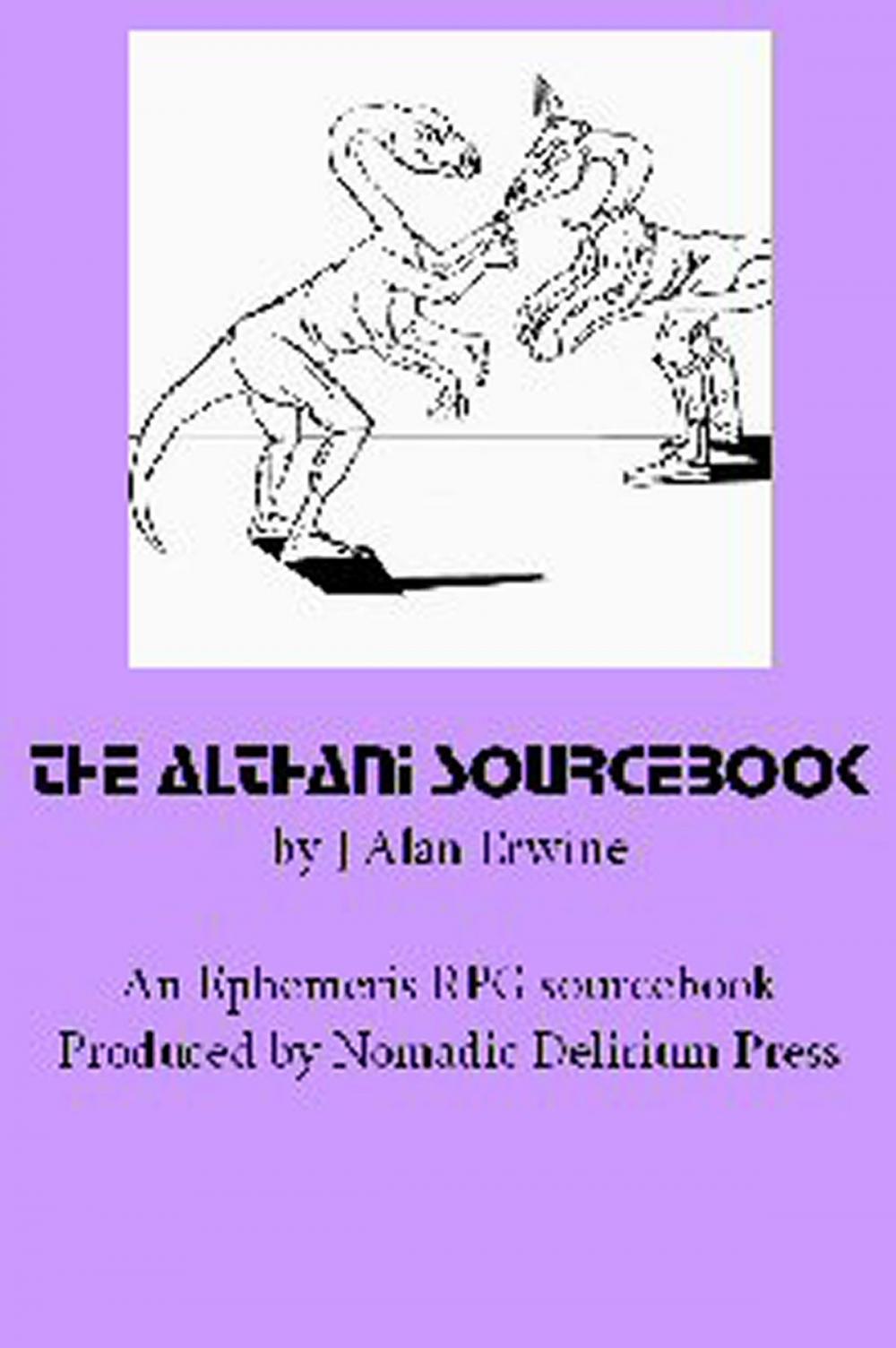 Big bigCover of The Althani Sourcebook: An Ephemeris RPG supplement