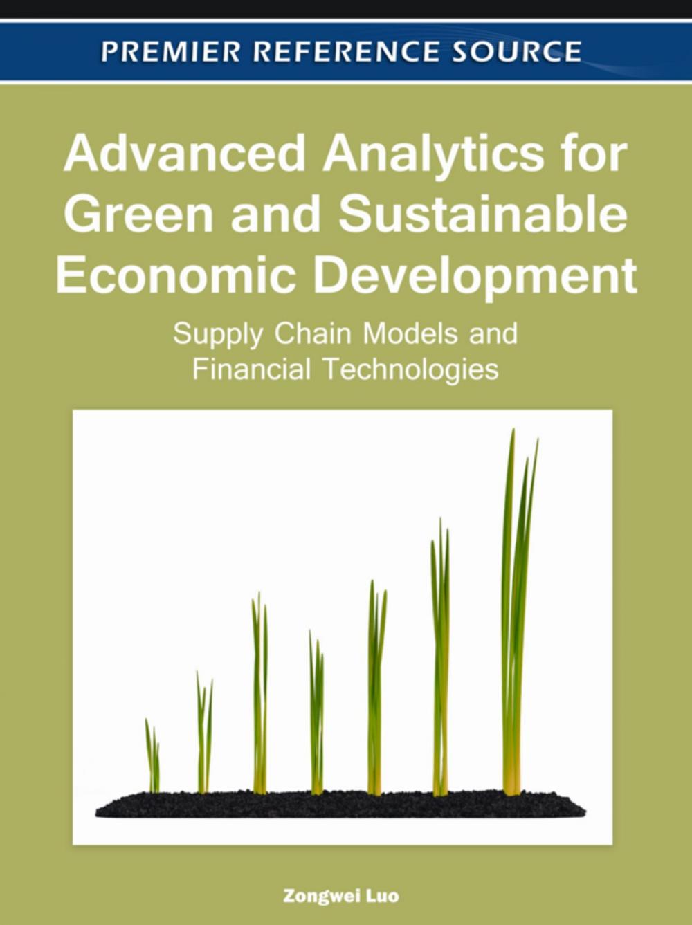 Big bigCover of Advanced Analytics for Green and Sustainable Economic Development