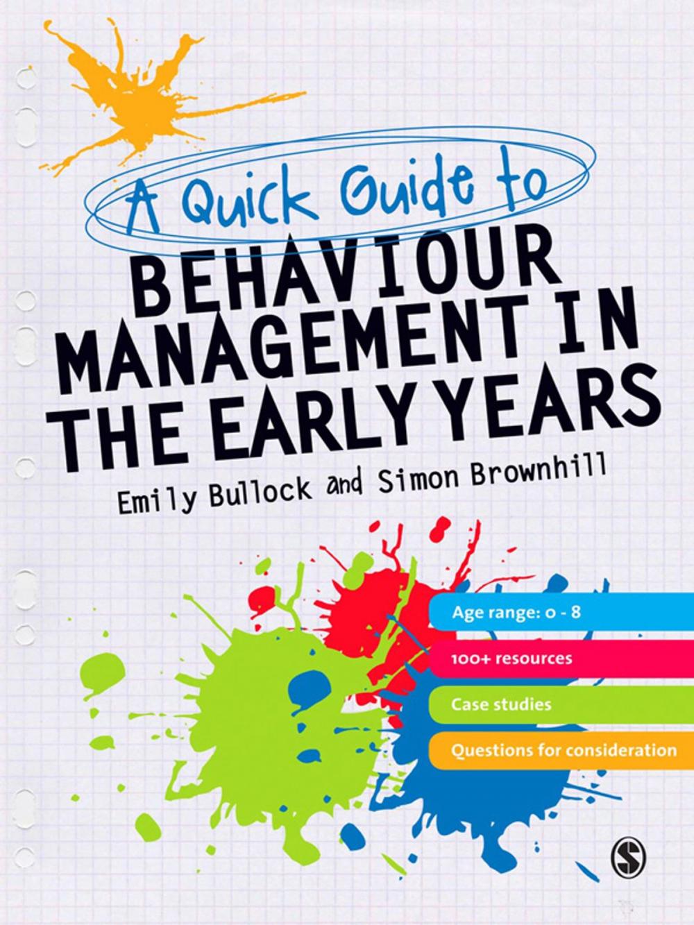 Big bigCover of A Quick Guide to Behaviour Management in the Early Years