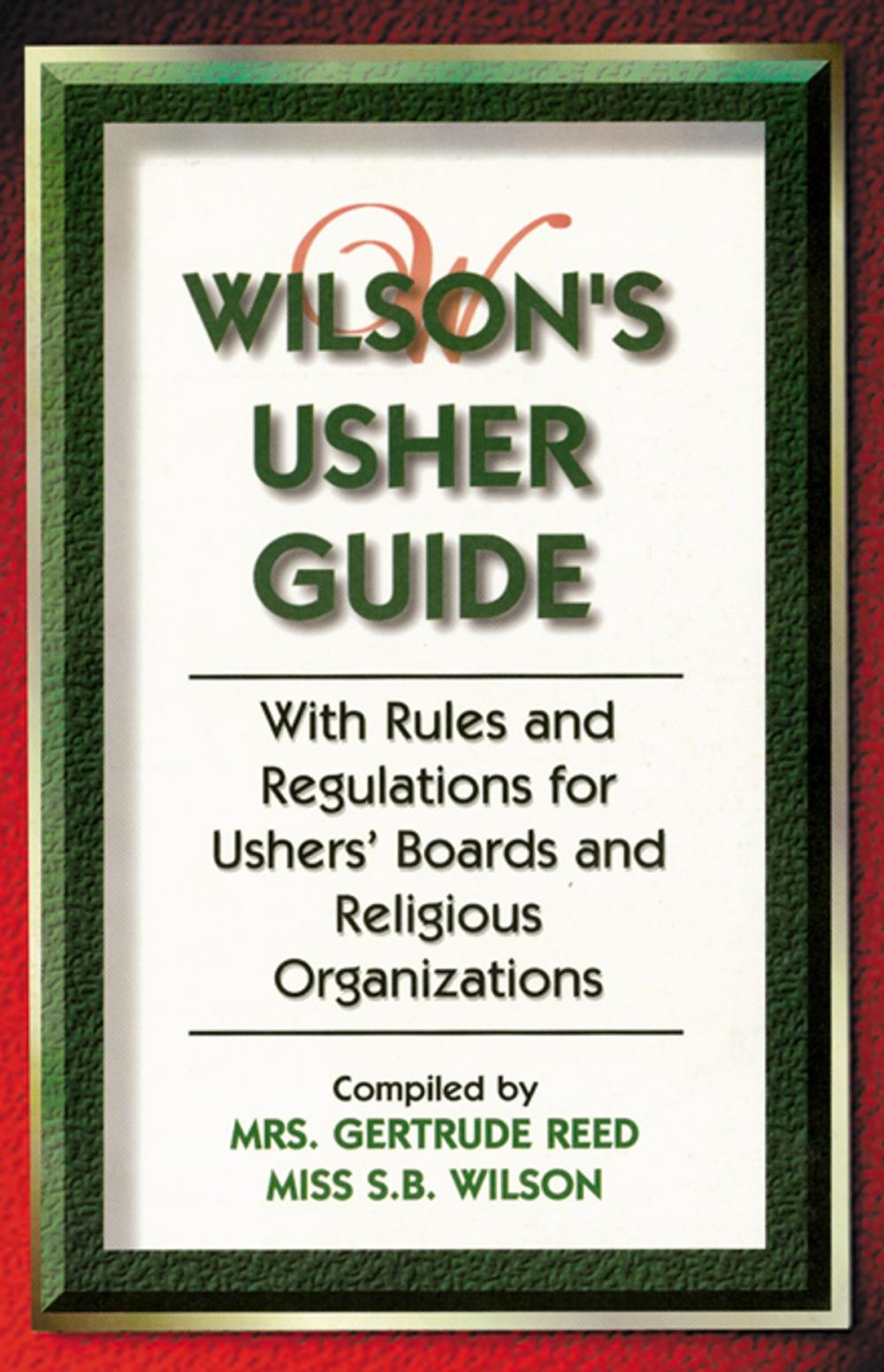 Big bigCover of Wilson's Usher Guide