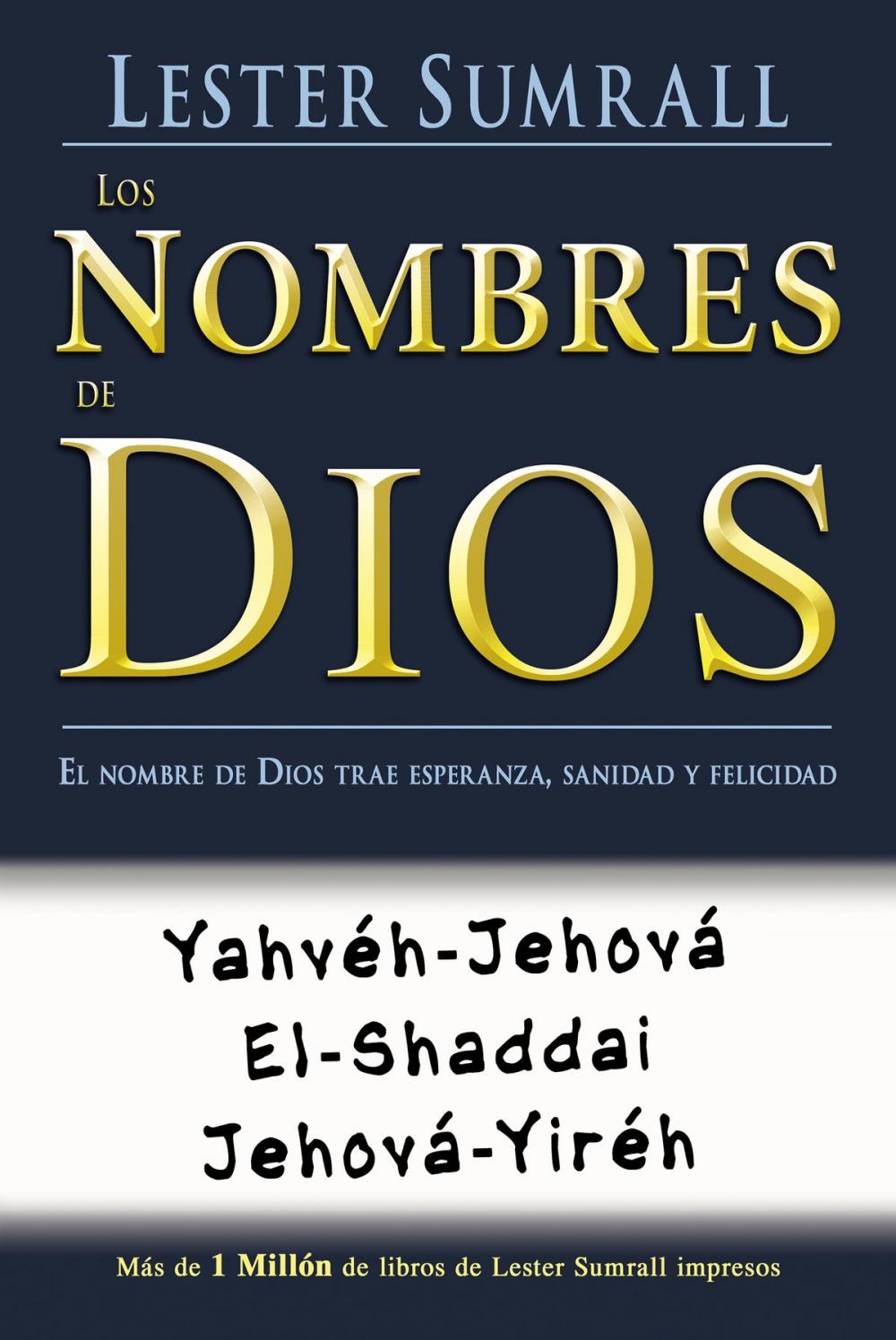 Big bigCover of Los nombres de Dios