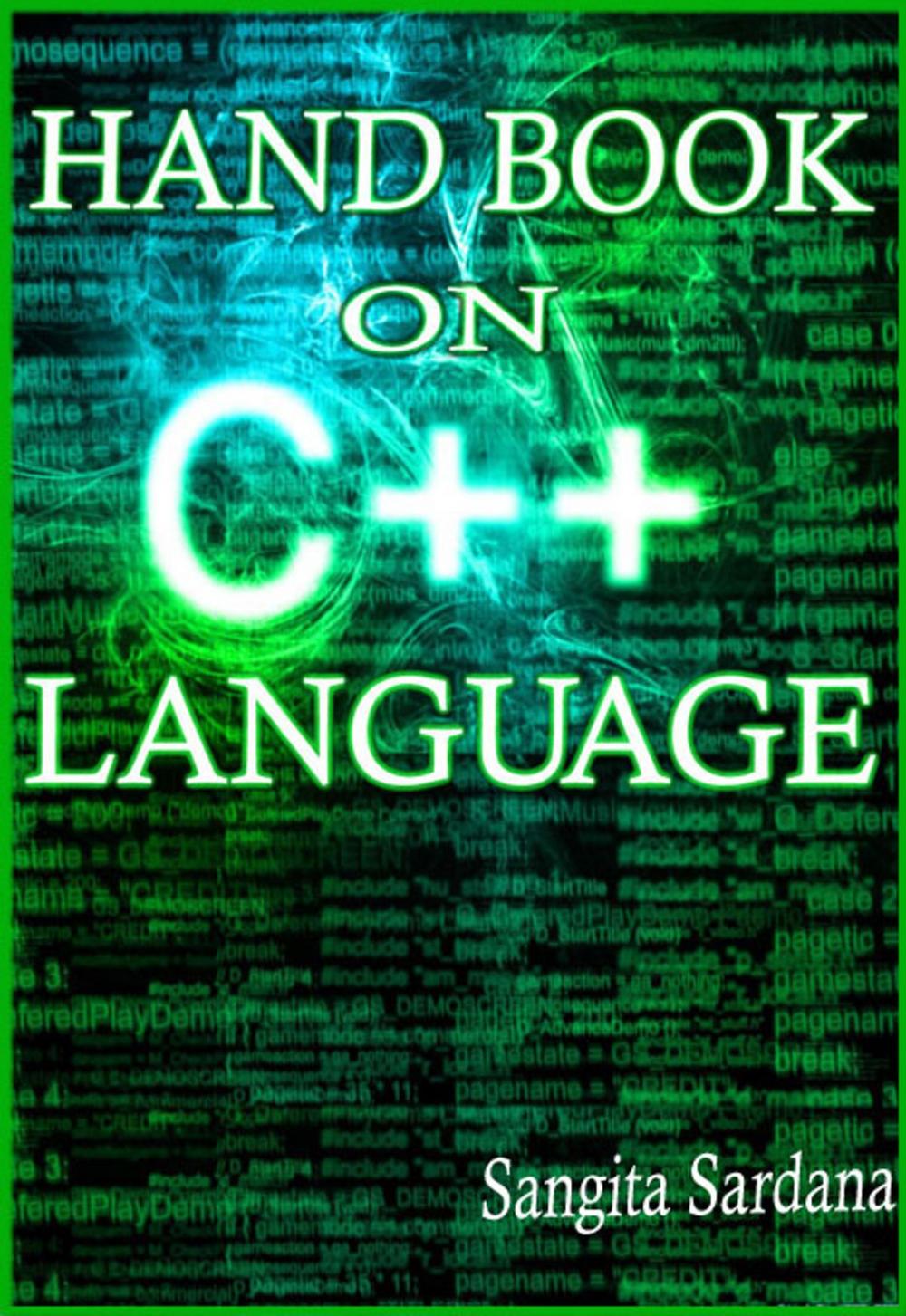 Big bigCover of Handbook on C++ Language