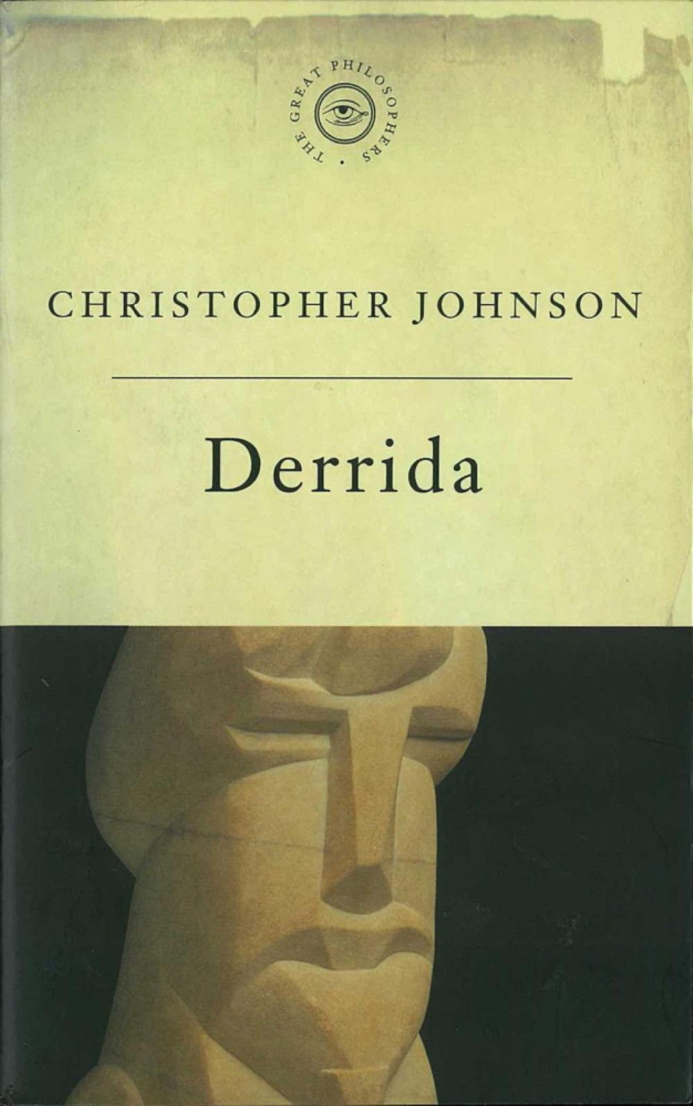 Big bigCover of The Great Philosophers: Derrida