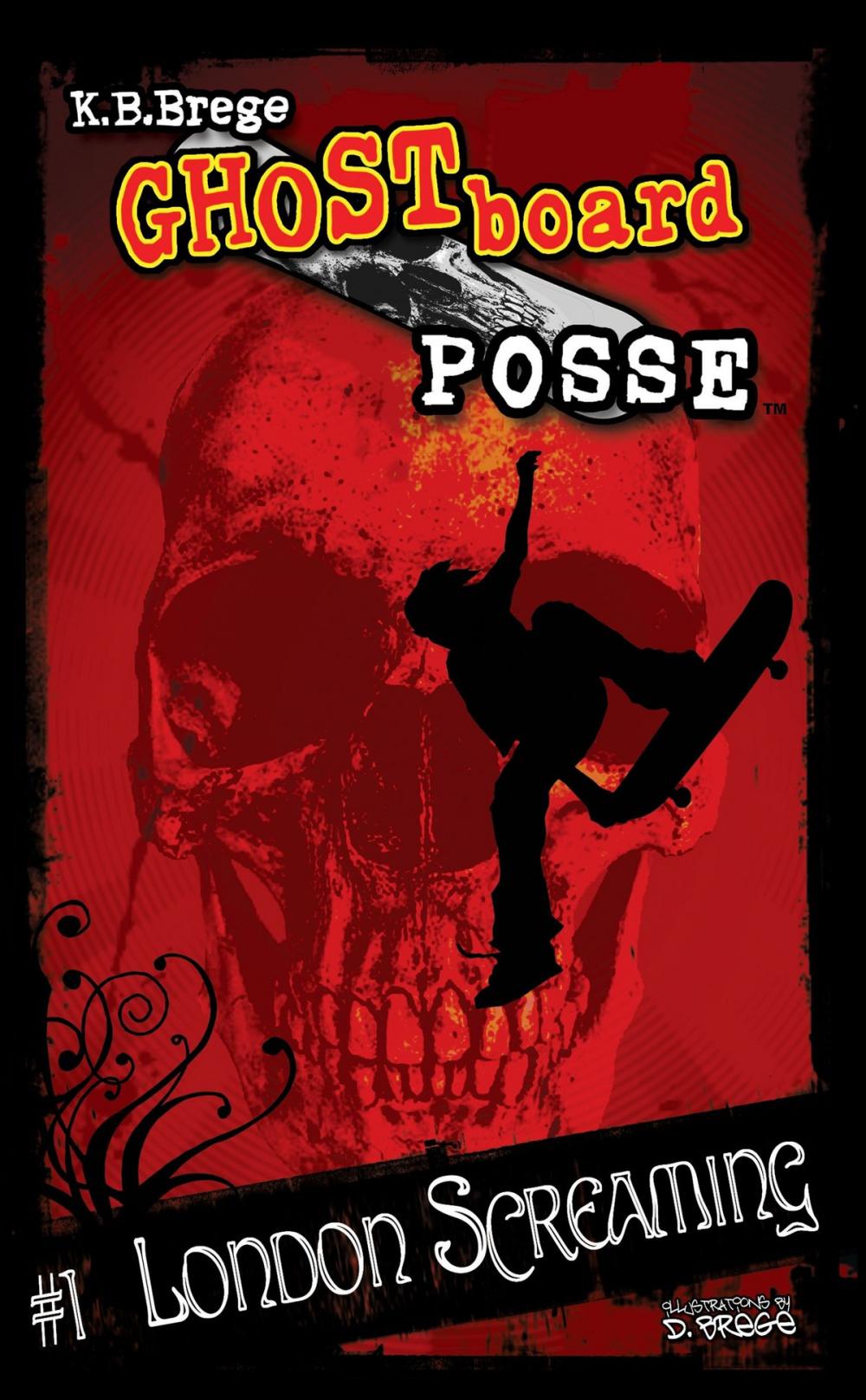 Big bigCover of Ghost Board Posse #1 London Screaming