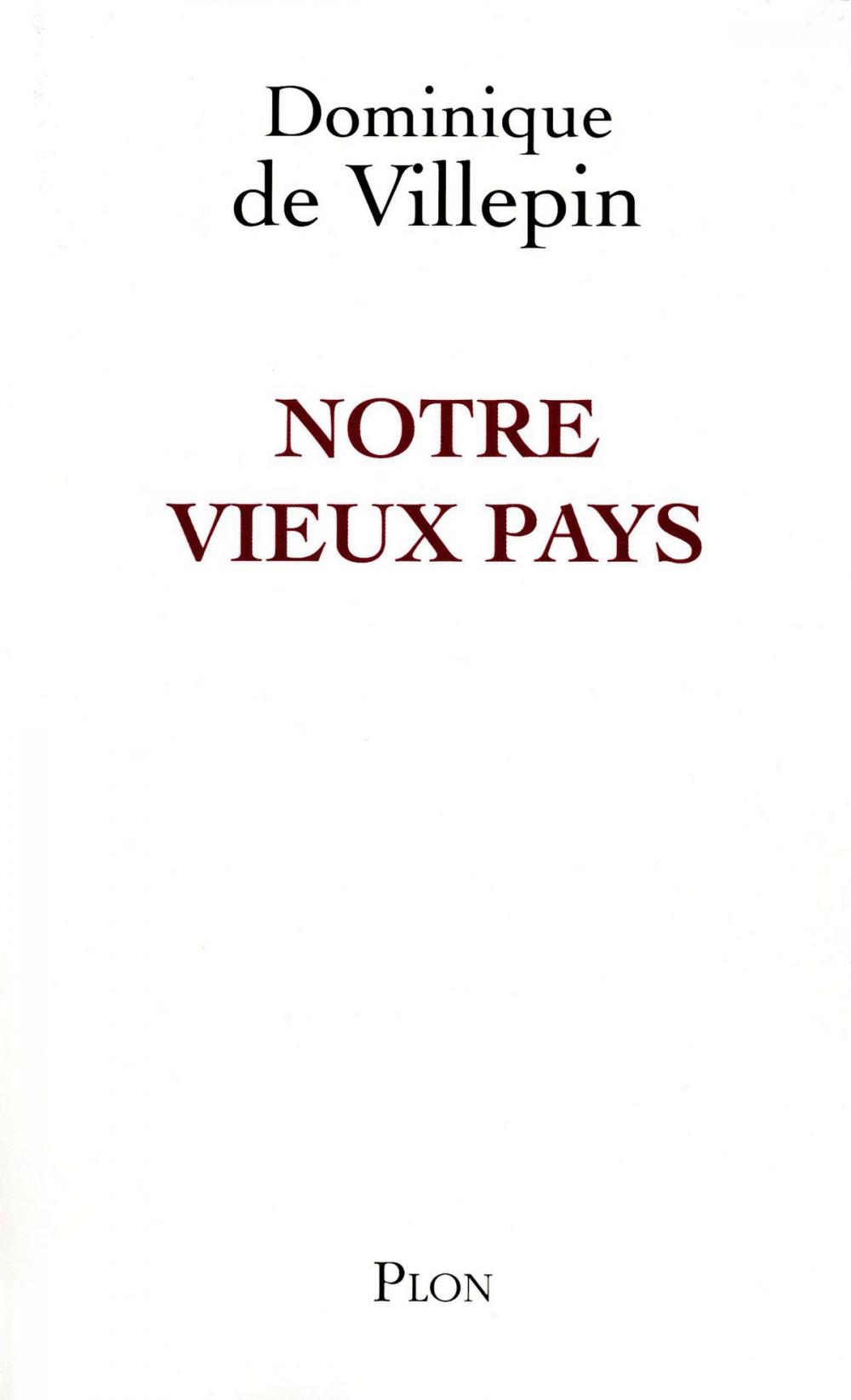 Big bigCover of Notre vieux pays