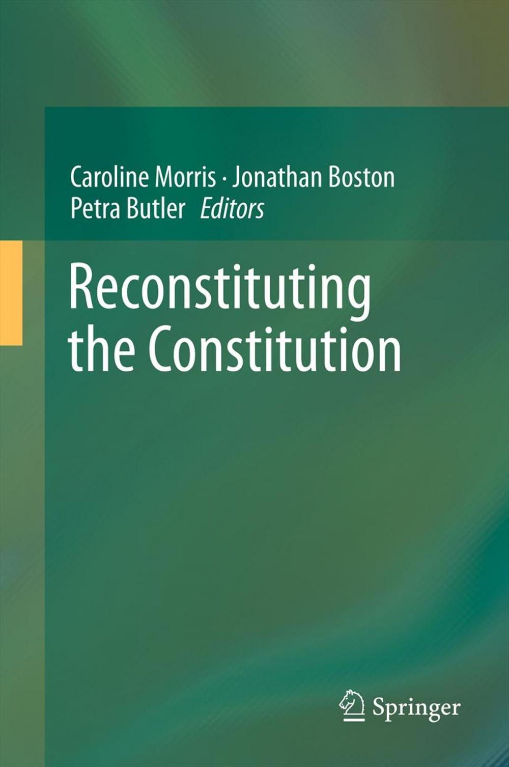 Big bigCover of Reconstituting the Constitution