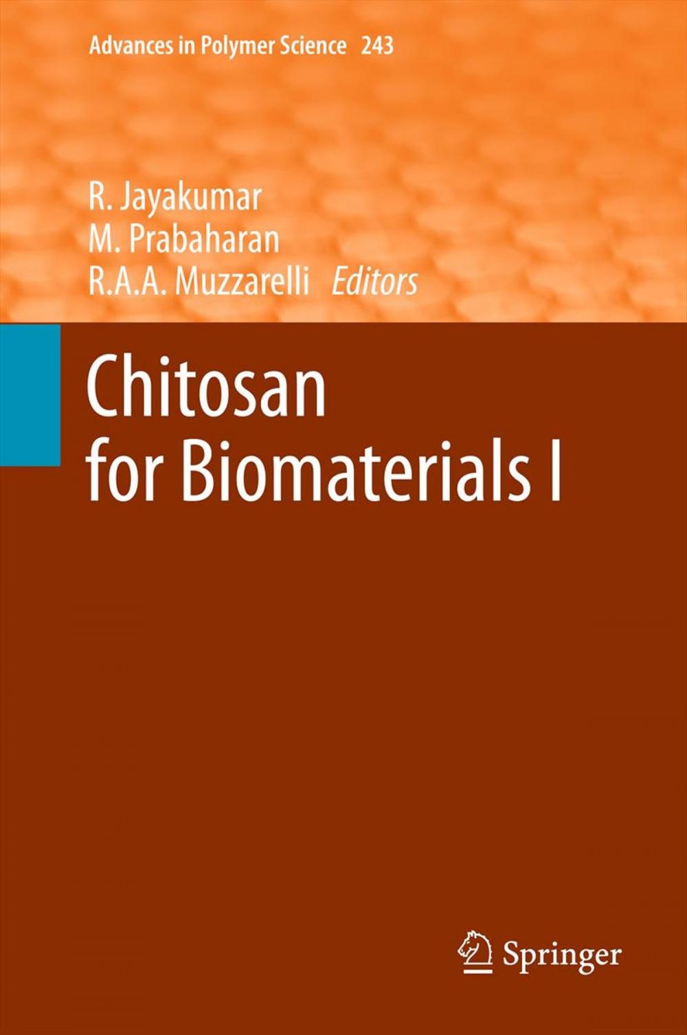 Big bigCover of Chitosan for Biomaterials I