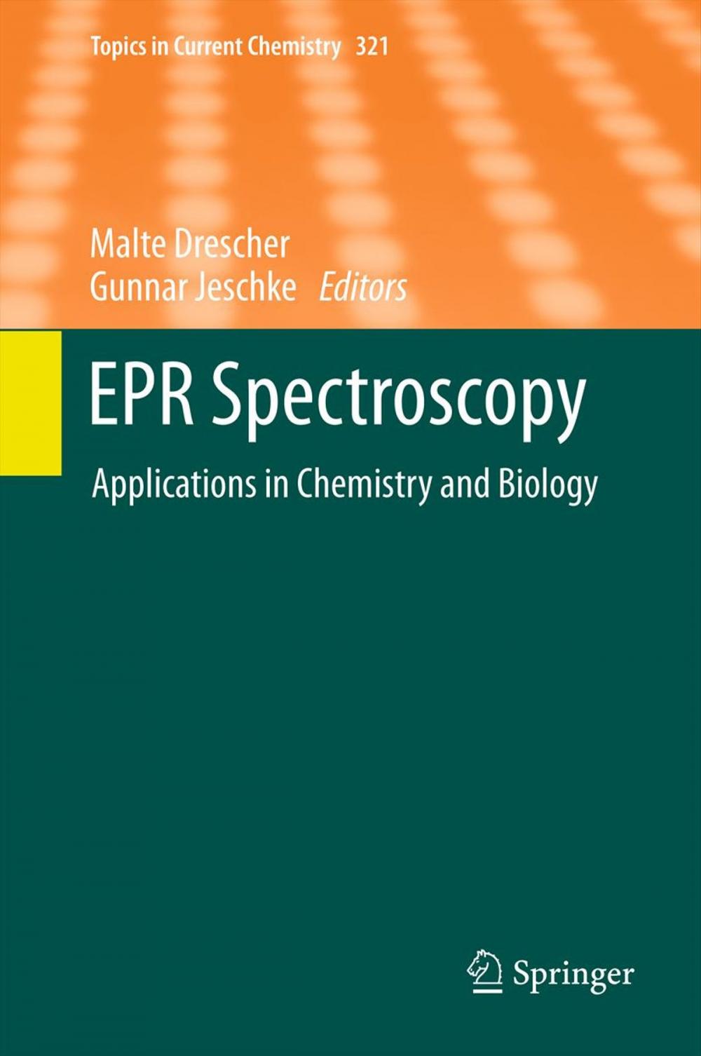 Big bigCover of EPR Spectroscopy